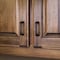 Jeffrey Alexander 3" Center-to-Center Brushed Oil Rubbed Bronze Cordova Cabinet Pull Z281-DBAC - alternate 4